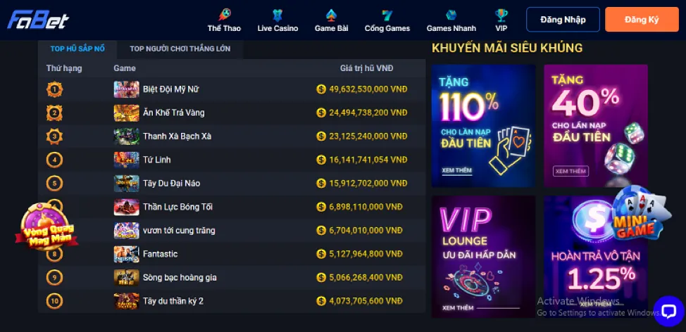 Game Bắn Cá Thần Tài Đến K188 Nổ Hũ